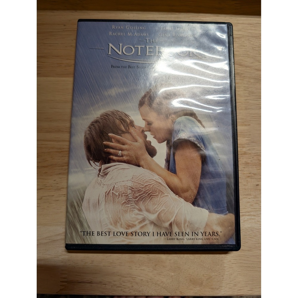 New Line Cinema The Notebook DVD Movie OS Blue Excellent Widescreen Romance